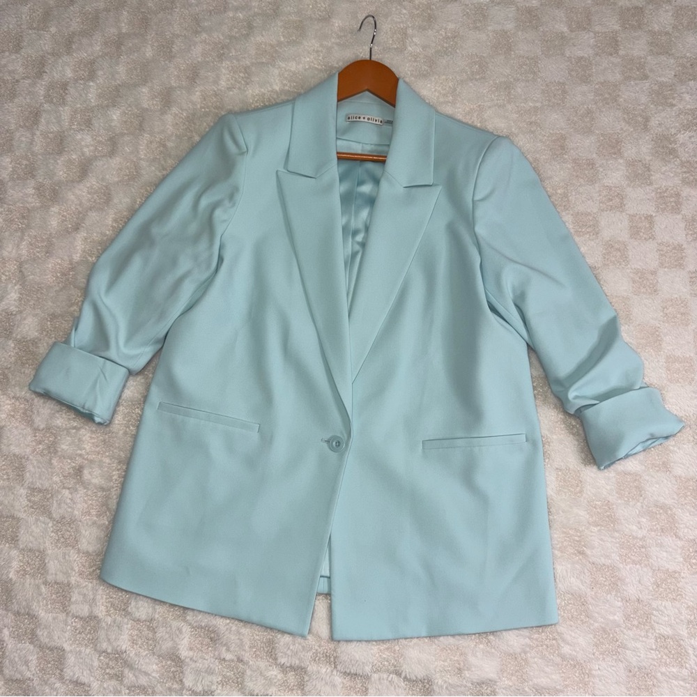 ALICE + OLIVIA Women's Denny Boyfriend Blazer • Size 12